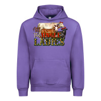 Tulip all the jingle ladies christmas cows Urban Hoodie - LillyAllenDesigns