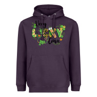 Plum st. patricks day very lucky cma Heavyweight Hoodie - BarkalooDesign