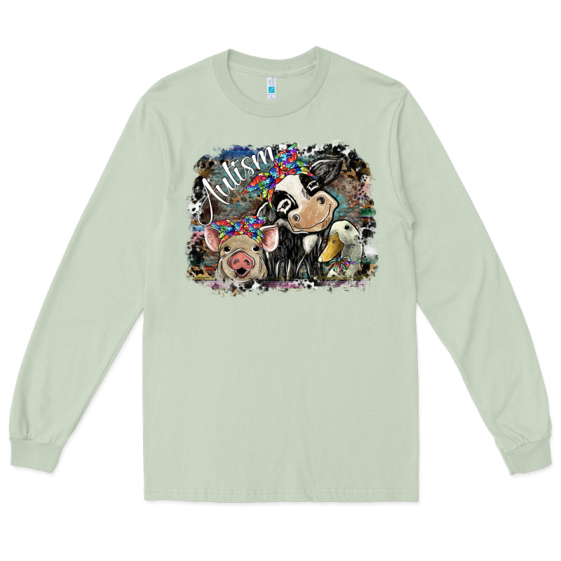 Autism Long Sleeve Tee by SublimationCraftShop | Teevron