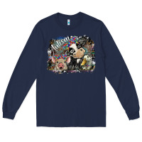 Navy Autism Long Sleeve Tee - SublimationCraftShop