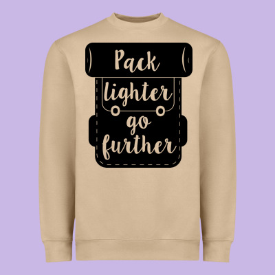 Heavyweight Sweatshirt pack lighter go further