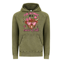 Vintage Olive valentines is a bunch of bull Vintage Hoodie - MaliasSmallBusiness