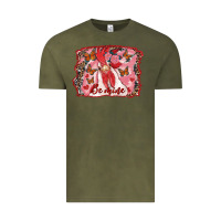 Vintage Olive Be Mine Rooster Vintage Tee - RanaPortraitStore
