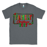 Charcoal Heather Family Christmas 2023 Classic Tee - FaDigitalArtStudio