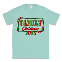 Seafoam Family Christmas 2023 Classic Tee - FaDigitalArtStudio