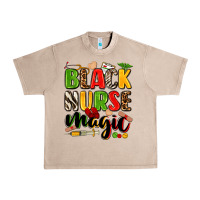 French Oak black nurse magic Urban Heavy Tee - Zillion Design Studio