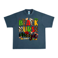 Midnight Navy black nurse magic Urban Heavy Tee - Zillion Design Studio