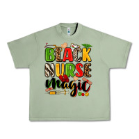 Oil Green black nurse magic Urban Heavy Tee - Zillion Design Studio