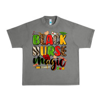 Tornado black nurse magic Urban Heavy Tee - Zillion Design Studio