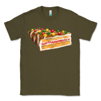 Army Green chocolate christmas cake fa element Classic Tee - FaDigitalArtStudio