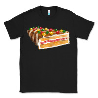 Black chocolate christmas cake fa element Classic Tee - FaDigitalArtStudio