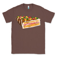 Chestnut chocolate christmas cake fa element Classic Tee - FaDigitalArtStudio