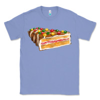 Colony Blue chocolate christmas cake fa element Classic Tee - FaDigitalArtStudio