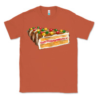 Copper chocolate christmas cake fa element Classic Tee - FaDigitalArtStudio