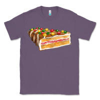 Lavender chocolate christmas cake fa element Classic Tee - FaDigitalArtStudio