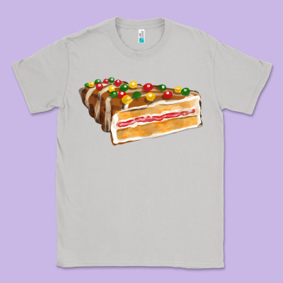 Chocolate Christmas Cake Fa Element Classic Tee Designed By Fadigitalartstudio