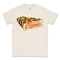 Natural chocolate christmas cake fa element Classic Tee - FaDigitalArtStudio