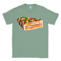 Sage chocolate christmas cake fa element Classic Tee - FaDigitalArtStudio
