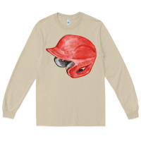 Mushroom red baseball helmet fa element Long Sleeve Tee - FaDigitalArtStudio