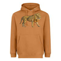 Meerkat lion Heavyweight Hoodie - LillyAllenDesigns