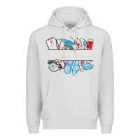 Dove Grey custom name nurse Premium Hoodie - MaliasSmallBusiness