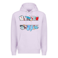 Lilac custom name nurse Premium Hoodie - MaliasSmallBusiness