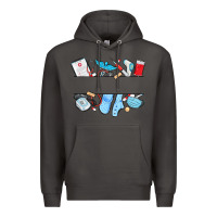Smoke custom name nurse Premium Hoodie - MaliasSmallBusiness