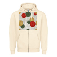 Sandshell christmas points seamless pattern Zipper Hoodie - BundleAndBundleShop