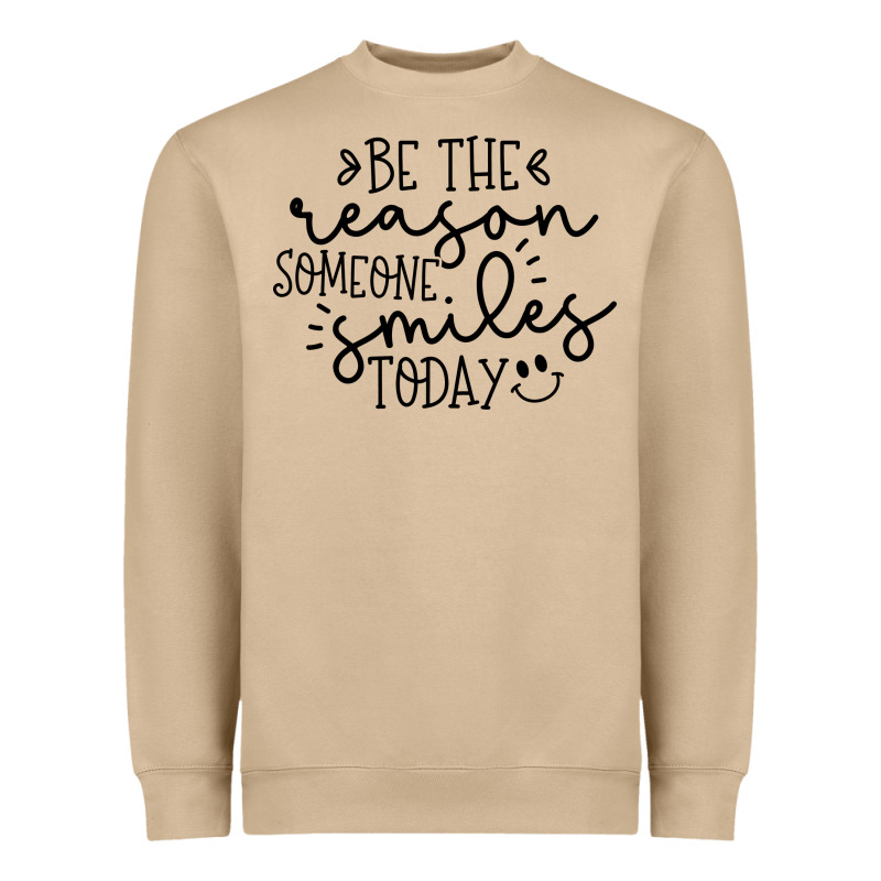 Smile Heavyweight Sweatshirt by Unal Design | Teevron