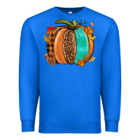 True Royal Fall leopard pumpkin Premium Sweatshirt - NancyCooperArtShop