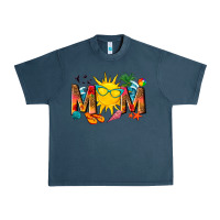Midnight Navy summer mom Urban Heavy Tee - texasbilliewilder