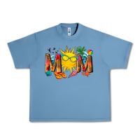 Pebble Blue summer mom Urban Heavy Tee - texasbilliewilder