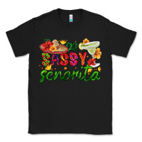 Black sassy senorita Classic Tee - HRA Design Shop
