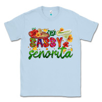 Dusty Blue sassy senorita Classic Tee - HRA Design Shop