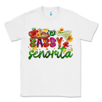 White sassy senorita Classic Tee - HRA Design Shop