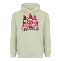 Matcha loads of love with flowers Heavyweight Hoodie - NancyCooperArtShop