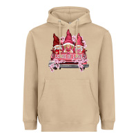 Mushroom loads of love with flowers Heavyweight Hoodie - NancyCooperArtShop