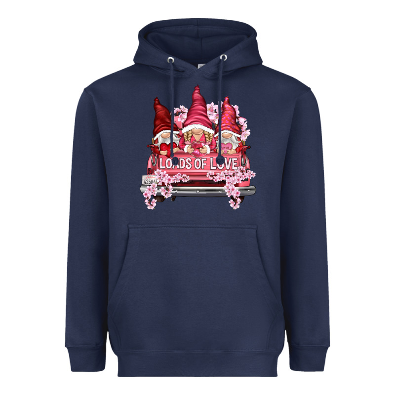 Loads Of Love With Flowers Heavyweight Hoodie by NancyCooperArtShop | Teevron