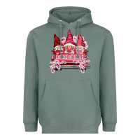 Sage loads of love with flowers Heavyweight Hoodie - NancyCooperArtShop