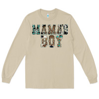 Mushroom Western Mama's Boy Long Sleeve Tee - CowhideDigitalArt