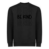 Black be kind Heavyweight Sweatshirt - Unal Design