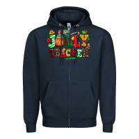 Navy jolly teacher Zipper Hoodie - AdoDesignShop