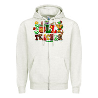 Jolly Teacher Zipper Hoodie | Teevron