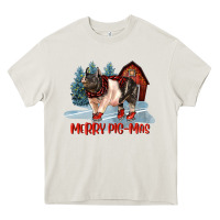 Cream merry pigmas Heavy Core Tee - LillyAllenDesigns