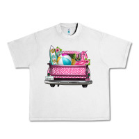 Lunar Rock summer pink truck beach Urban Heavy Tee - texasbilliewilder