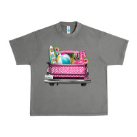 Tornado summer pink truck beach Urban Heavy Tee - texasbilliewilder