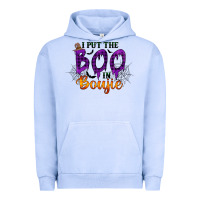 Pigment Grape Ice I put the Boo in Boujie Urban Hoodie - RacoonDesign