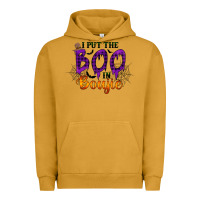 Pigment Peanut Butter I put the Boo in Boujie Urban Hoodie - RacoonDesign