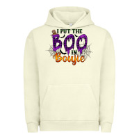 Pigment Pistachio I put the Boo in Boujie Urban Hoodie - RacoonDesign