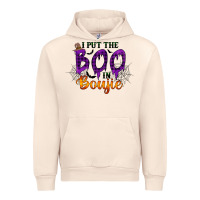 Sandshell I put the Boo in Boujie Urban Hoodie - RacoonDesign